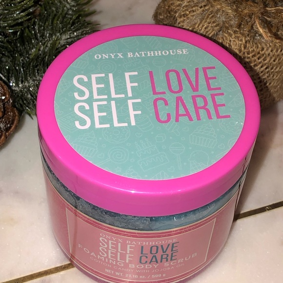 ✨NWT✨ Onyx Bathhouse SELF LOVE SELF CARE Foaming Body Scrub - Picture 2 of 4